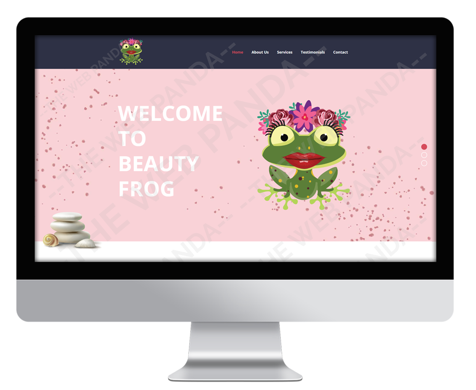 Beauty Frog Website