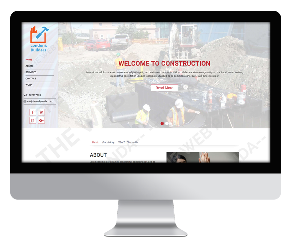 Construction Website