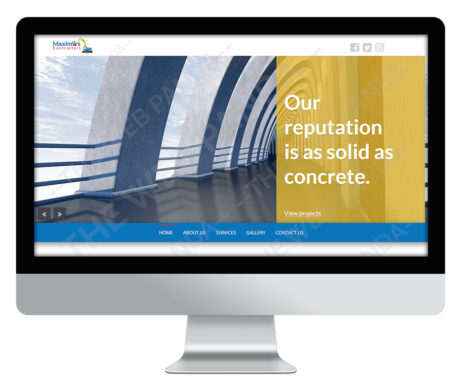 Contractor Website